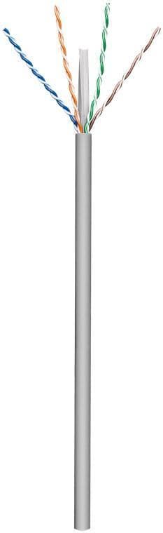 CAT 6 netværkskabel, U/UTP, grå