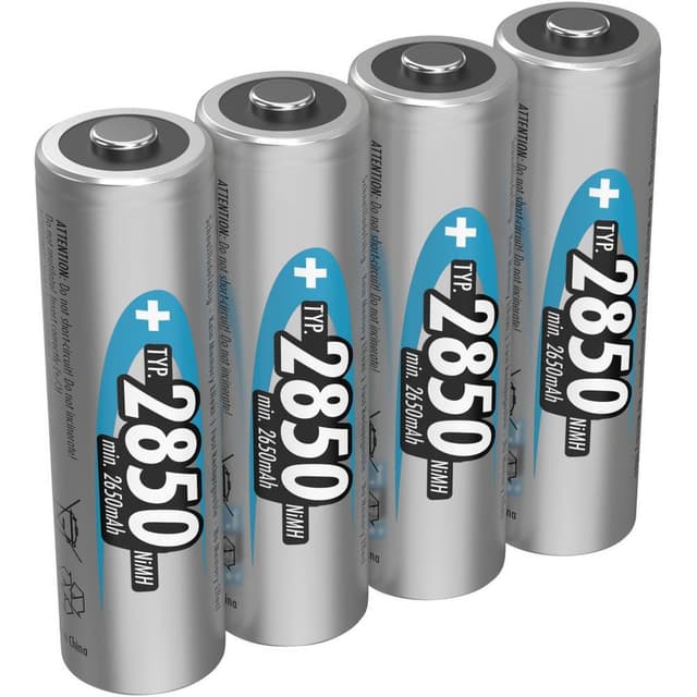 Genopladeligt AA-batteri NiMH 4 stk Ansmann HR06 2650