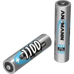 Genopladeligt AAA-batteri NiMH 1 stk 1100 mAh Ansmann
