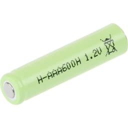 Mexcel H-AAA600H Genopladeligt AAA-batteri NiMH 600 mAh