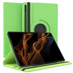 360 drejelig cover Samsung Galaxy Tab S8 Ultra 14.6 - Grøn