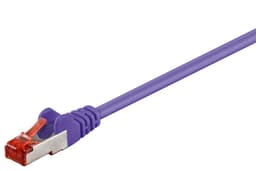 Netværkskabel CAT 6, S/FTP (PiMF), Violet, 7,5 m