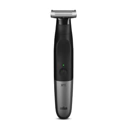 Braun skægtrimmer XT5200 Driftstid (maks.) 50 min., Indbygget genopladeligt batteri, Sort/sølv, Trådløs eller med ledning
