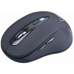 Gembird MUSWB2 Optisk Bluetooth -mus, Trådløs forbindelse, 6 knapper, Sort, Grå