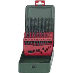 Metabo 627151000 HSS Metal-spiralbor-sæt med 19 dele