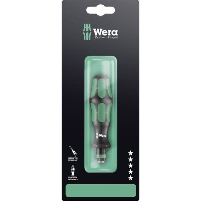Wera 816 R Værksted Bit-skruetrækker 1/4 (6,3 mm) DIN