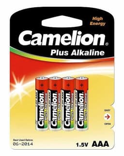 Camelion AAA/LR03, Plus Alkaline, 4 stk.