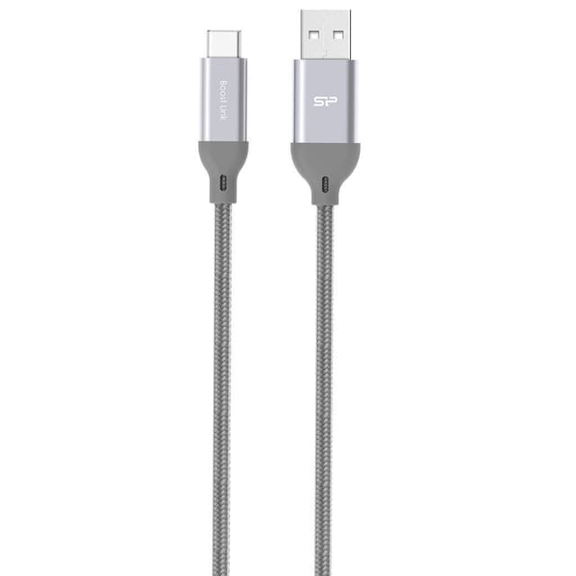 Silicon Power USB A til USB-C kabel LK30AC Grå