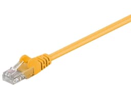 Goobay Netværkskabel CAT 5e, U/UTP, gul, 25 m