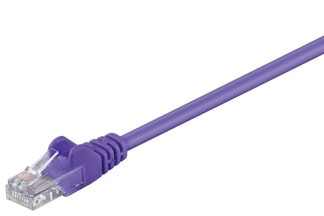 Goobay Netværkskabel CAT 5e, U/UTP, violet, 10 m