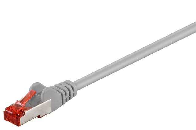 Netværkskabel CAT 6, S/FTP (PiMF), Grå, 25 m