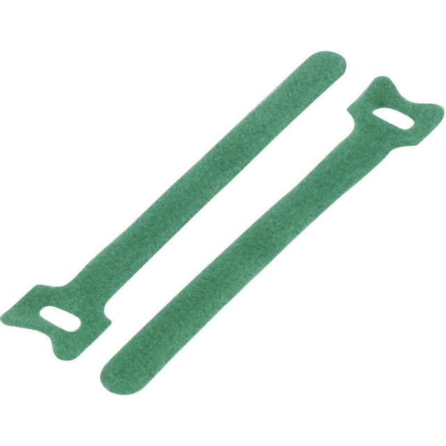 KSS MGT-135GN Burrebåndkabelbinder til samling Burrebånd statisk loop del (L x B) 135 mm x 12 mm Grøn 1 stk