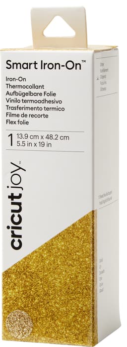 Cricut Joy Smart Iron-On 14x48 cm (glitter gold)
