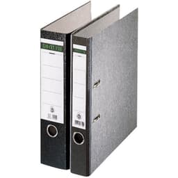 Centra Mappe A4 Rygbredde: 80 mm Sort Skymarmor 2