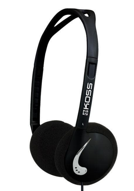 Koss hovedtelefoner KPH25k hovedbånd/on-ear, 3,5 mm (1/8 tommer), sort,