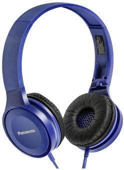 Panasonic overhead stereo hovedtelefoner RP-HF100ME-A Over-ear, mikrofon, blå
