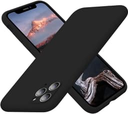 iPhone 11 Pro flydende silikone etui sort