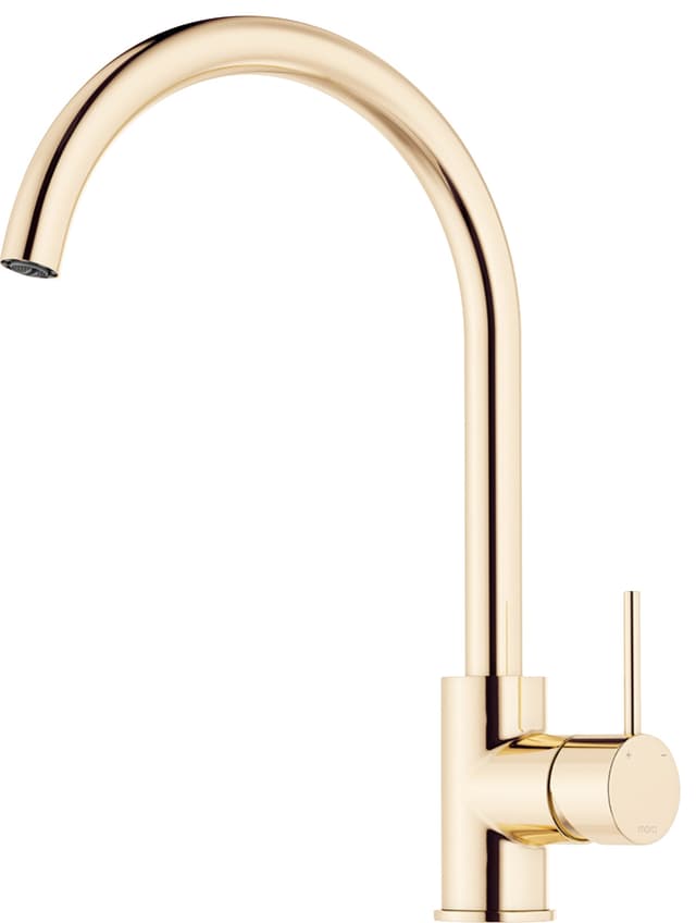 Mora INXX II Soft køkkenhane (poleret messing)