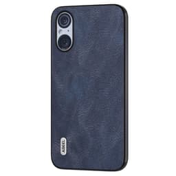 SKALO Sony Xperia 5 V ABEEL PU læder Cover - Blå