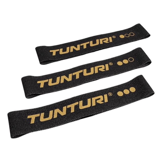 Tunturi Century Tekstil Træningselastik Sæt 3 stk. - Limited Edition