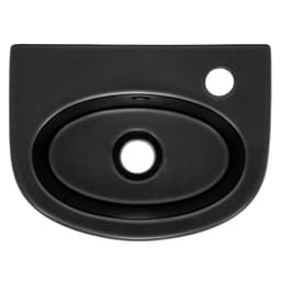 Keramisk håndvask til bordplade håndvask 335 x 255 mm