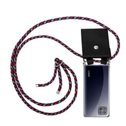 Oppo A92s Etui Cover Kæde (Blå)