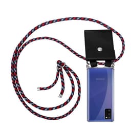 Samsung Galaxy A41 Etui Cover Kæde (Blå)