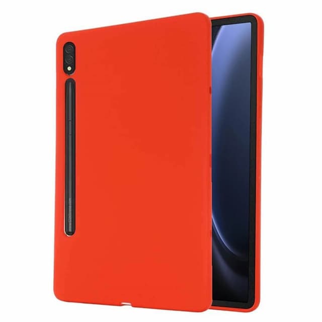 Liquid silikone cover Samsung Galaxy Tab S9 FE - China Red