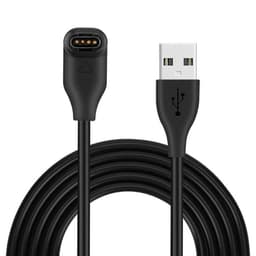 Opladningskabel Datasynk 90° USB-A Garmin Approach S70 (42mm)