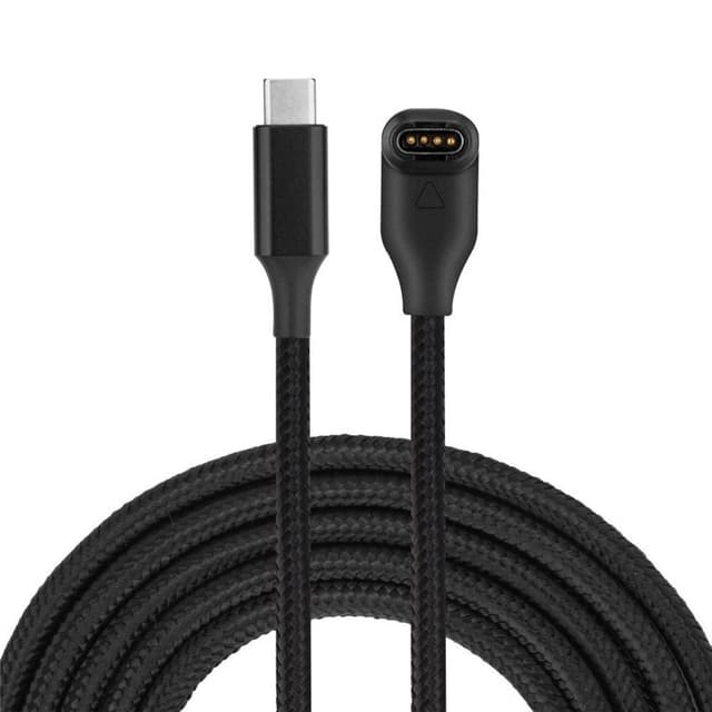 Opladningskabel Datasynk 90° USB-C Garmin Fenix 5 Plus