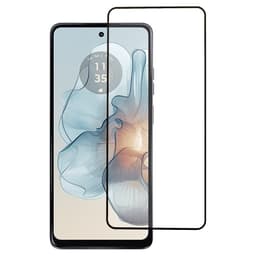 2-PAK SKALO Motorola Moto G24 Power FULL-FIT Hærdet Glas Skærmbeskyttelse - Sort