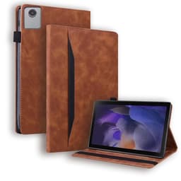 SKALO Lenovo Tab M11 PU-læder Flip Cover - Brun