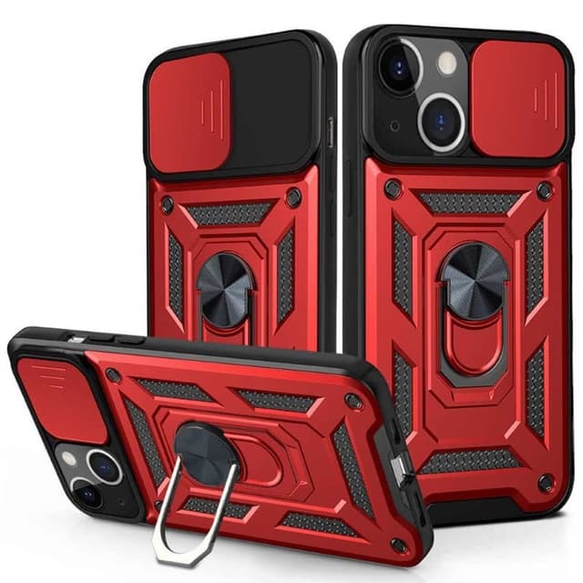 Jazz 3i1 cover Apple iPhone 15 - Rød