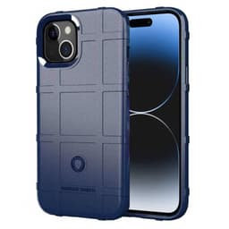Rugged Shield cover Apple iPhone 15 - Blå