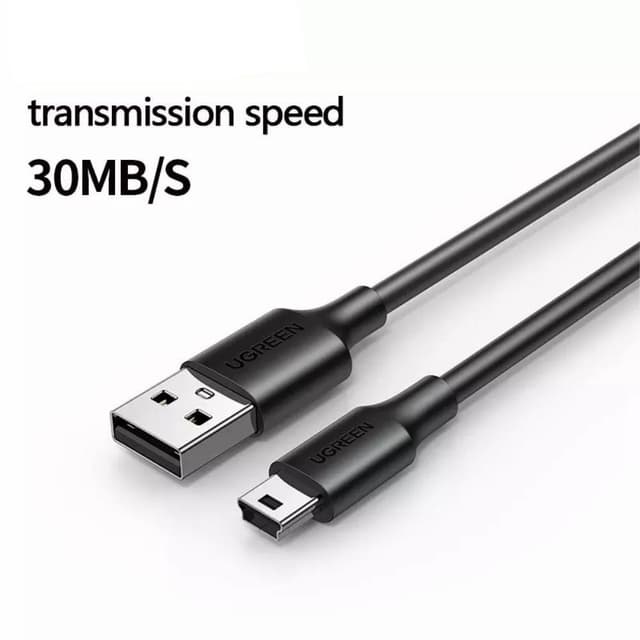 0,5m USB-A han til 5pin mini-USB han datatransmissionsopladning
