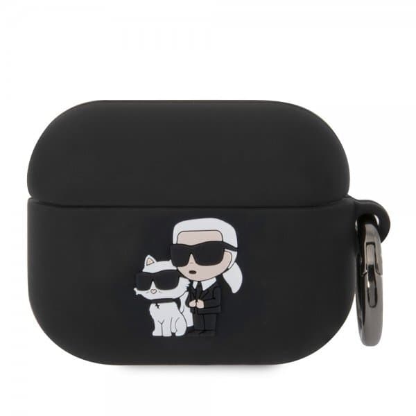 Karl Lagerfeld AirPods Pro Cover 3D Logo Sort