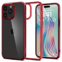 Spigen iPhone 15 Pro Cover Ultra Hybrid Deep Red