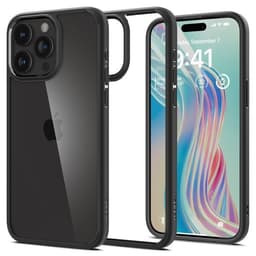 Spigen iPhone 15 Pro Cover Ultra Hybrid Matte Matte Black