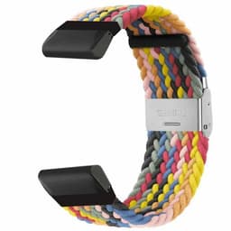 Flettet Urrem Garmin Fenix 3 - Rainbow