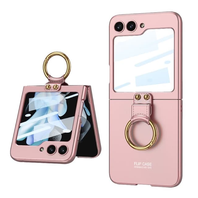 GKK Ring Cover Samsung Galaxy Z Flip 5 - Lyserød