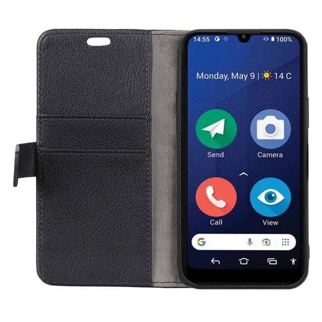 Wallet cover 2-kort Doro 8210 - Sort