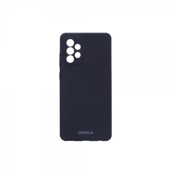 Onsala Samsung Galaxy A72 Cover Silikone Sort