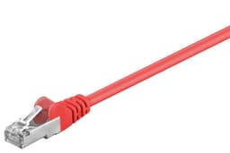 Goobay Netværkskabel CAT 5e, F/UTP, rød, 3 m