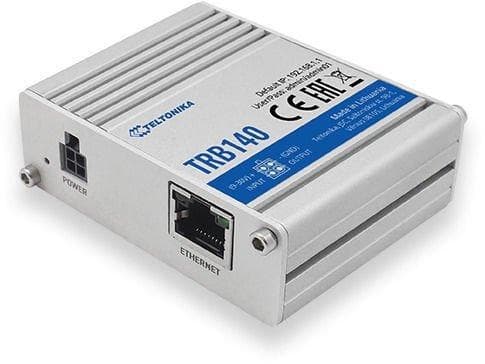 Teltonika TRB140 LTE Router: Ingen WiFi, 4G, SIM, Enthernet -port, Micro USB Teltonika