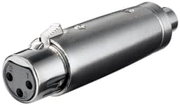 Goobay XLR-adapter, RCA-hunstik til XLR-hunstik