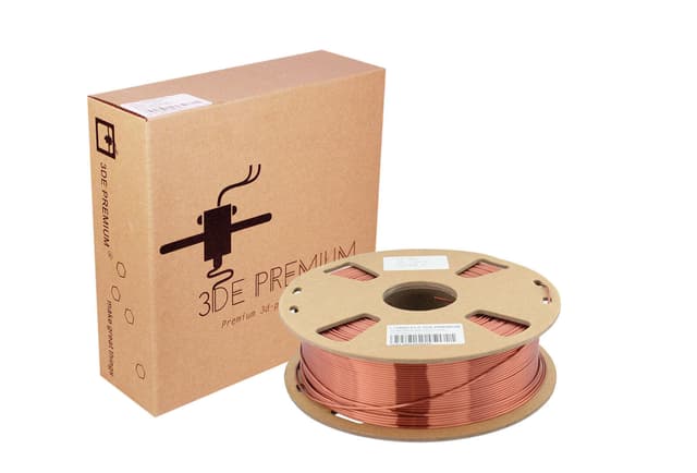 3DE Premium - PLA Silky - Red Copper - 1.75mm - 1kg / Default Title