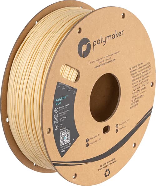 Polymaker Polylite PLA - Cream - 1.75mm - 1kg / Default Title