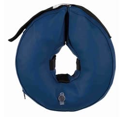 Beskyttelseskrave, oppustelig, XS: 20–24 cm/8 cm, blå