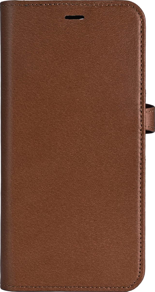 Buffalo iPhone 16 Pro Max 2in1 Leather MagSeries pungetui (brun)