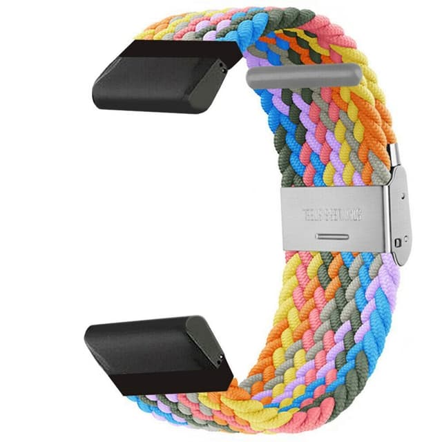 Flettet Urrem Garmin Fenix 8 Pro (51mm) - Light Rainbow